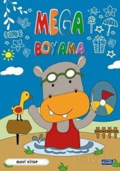 Mega Boyama-Mavi Kitap - Parıltı Yayıncılık