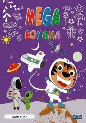 Mega Boyama-Mor Kitap - Parıltı Yayıncılık
