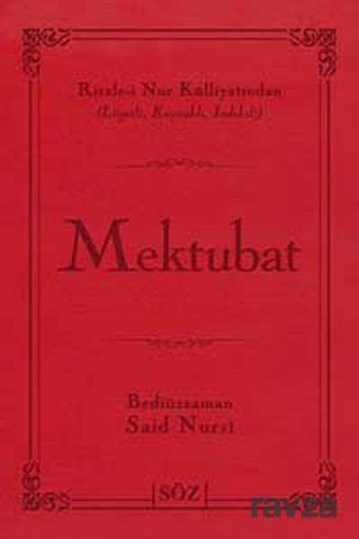 Mektubat (Şamua, İki Renk, İthal Termo Deri Cilt) (Çanta Boy) - Söz Basım Yayın