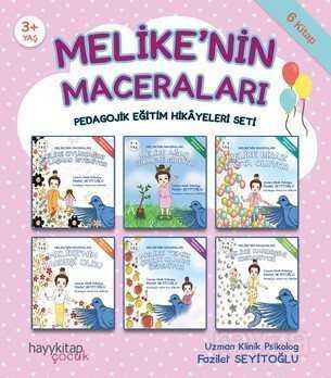 Melike'nin Maceraları 6'lı Pedagojik Eğitim Hikayeleri Seti - Hayy Kitap - Kampanya