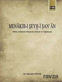 Menakıb-ı Şeyh-i San'an - Eğitim Kitabevi