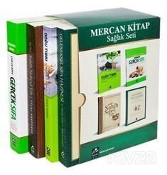 Mercan Sağlık Seti Gerçek Şifa, Doğu Tıbbı, Nebevi Tıp, Şifa Hazinesi (4 Kitap Kutulu Set) - Mercan Kitap