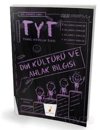 Merdiven Serisi TYT Din Kültürü ve Ahlak Bilgisi Soru Bankası - Pelikan Tıp Teknik Yayınları