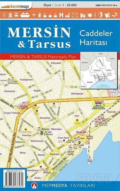 Mersin / Tarsus Caddeler Haritası - 1