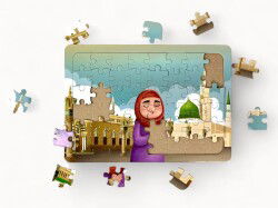 Mescidlerimiz 4lü Puzzle Seti - 10