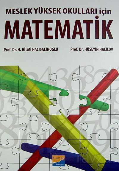 Meslek Yüksek Okulları İçin Matematik - 1