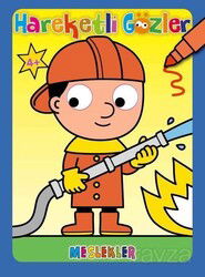 Meslekler - Hareketli Gözler - 0-6 Yaş Yayınları