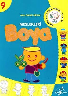 Meslekleri Boya -9 / Okul Öncesi Eğitimi - 1