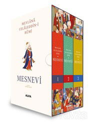 Mesnevi 1-2-3 (Karton Kapak Kutulu Set) - Alfa Yayınları