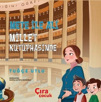 Mete ile Ali Millet Kütüphanesi'nde - 1