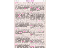 Metinsiz Kuranı Kerim Meali (Cep Boy-Turkuaz-Kod:108) - 3