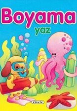 Mevsimler Boyama - Yaz - Civciv Kitaplar