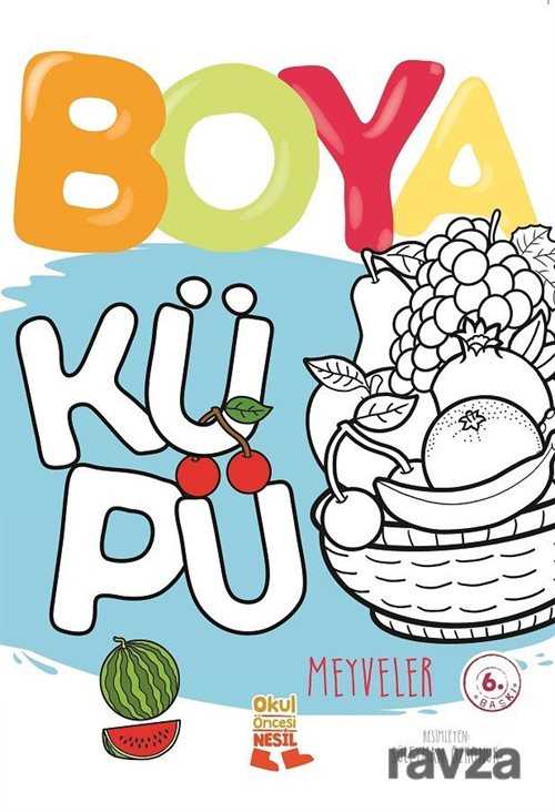 Meyveler / Boya Küpü - Nesil Çocuk Yayınları