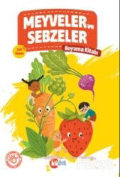 Meyveler ve Sebzeler Boyama Kitabı - Kida Kitap