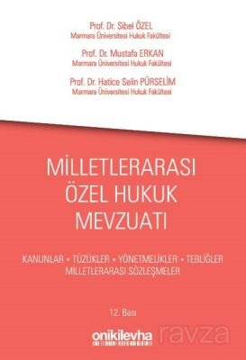 Milletlerarası Özel Hukuk Mevzuatı - 1