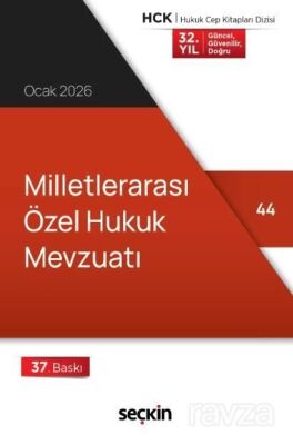 Milletlerarası Özel Hukuk Mevzuatı (Cep Kitabı) - 1