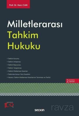 Milletlerarası Tahkim Hukuku - 1
