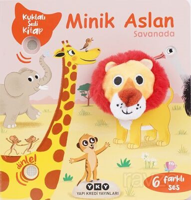 Minik Aslan Savanada (Kuklalı Sesli Kitap) - 1
