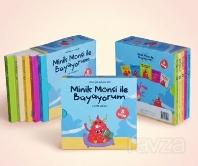 Minik Monsi ile Büyüyorum (5 Kitaplık Kutulu Set) - 1
