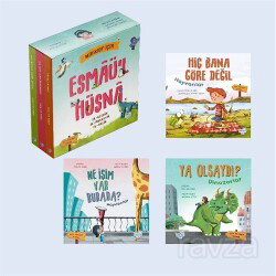 Minikler İçin Esmaü'l Hüsna Seti (3 Çift Taraflı Kitap) - Puset Kitap