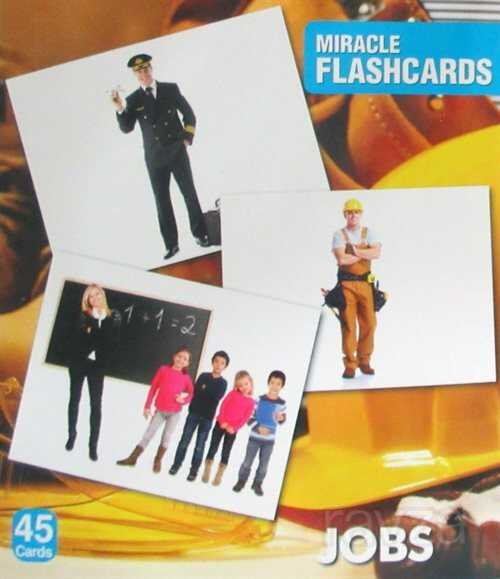 Miracle Flashcards Charts Jobs (45 Cards) - 1