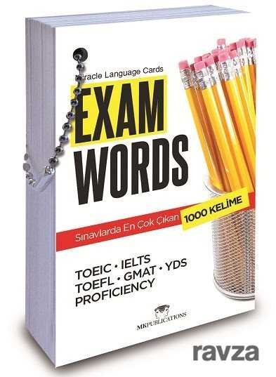Miracle Language Cards / Exam Words - TOEICS-IELTS-TOEFL-GMAT-YDS-PROFICIENCY - 1