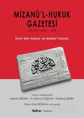 Mizanü'l Hukuk Gazetesi - 1