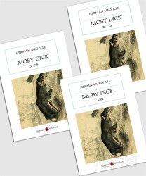 Moby Dick Beyaz Balina (Cep Boy) (Tam Metin) (3 Cilt) - Karbon Kitaplar