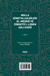 Molla Nimetullah Bildik el-Mezraî ve Zübdetü'l-Leben Adlı Eseri - İlahiyat Yayınları