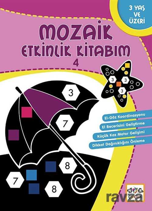 Mozaik Etkinlik Kitabım 4 (Altıgen) - Nar Yayınları