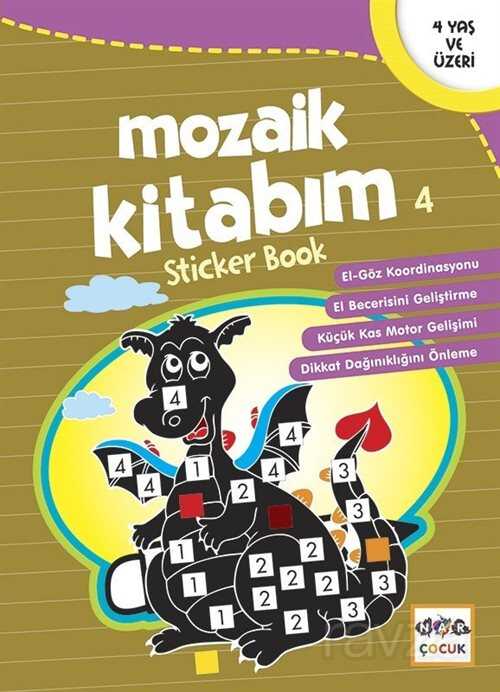 Mozaik Kitabım 4 Sticker Book - 1