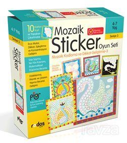 Mozaik Sticker (Çıkartma) Oyun Seti Seviye 3 - 1