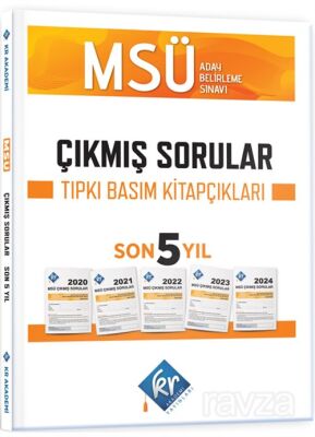 MSÜ Çıkmış Sorular Son 5 Yıl Tıpkı Basım Fasikülleri - 1