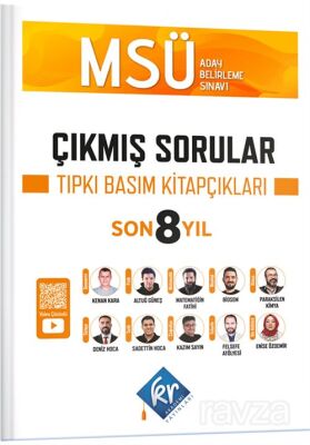 MSÜ Çıkmış Sorular Son 8 Yıl Tıpkı Basım Kitapçıkları - 1