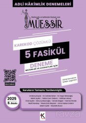 Müessir Adli Hakimlik Denemeleri- 2025 Karekod Cözümlü - Kuram Kitap