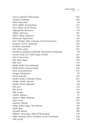 Mufassal Kâmûs-i Felsefe Felsefe Dili Olarak Türkçe’nin Ilk Sözlügü - 3