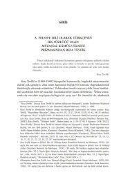 Mufassal Kâmûs-i Felsefe Felsefe Dili Olarak Türkçe’nin Ilk Sözlügü - 7