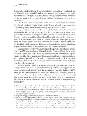 Mufassal Kâmûs-i Felsefe Felsefe Dili Olarak Türkçe’nin Ilk Sözlügü - 10