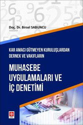 Muhasebe Uygulamaları ve İç Denetimi - Ekin Kitabevi Yayınları (Bursa)