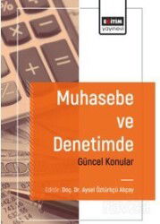 Muhasebe ve Denetimde Güncel Konular - Eğitim Kitabevi