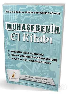 Muhasebenin El Kitabı KPSS A ve Kurum Sınavlarına Yönelik Konu Anlatımlı - Pelikan Tıp Teknik Yayınları