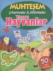 Muhteşem Çıkartmalar Aktiviteler - Yavru Hayvanlar - Parıltı Yayıncılık