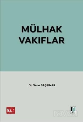 Mülhak Vakıflar - 1