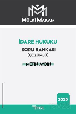 Mülkî Makam İdare Hukuku Soru Bankası (Çözümlü) - 1
