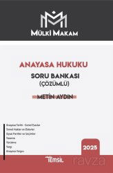 Mülki Makam Anayasa Hukuku Çözümlü Soru Bankası - Temsil Kitap