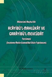Mütercimi Meçhul Bir Acayibü'l-Mahlûkat ve Garayibü'l-Mevcûdat Tercümesi (İnceleme-Metin-Gramatikal - Grafiker Yayınları