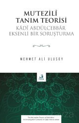 Mu'tezilî Tanım Teorisi - Fecr Yayınevi
