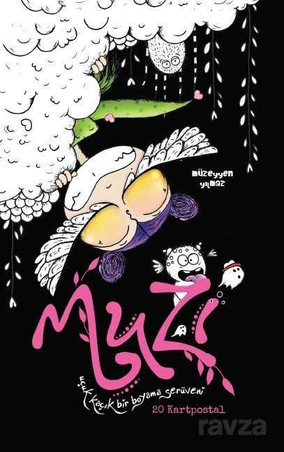 Muzi Kartpostal Boyama Kitabı (20 Kartpostal) - Edam Yayınları