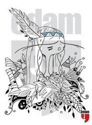 Muzi Tablo Boyama Serisi 2 - Kızılderili - Edam Yayınları