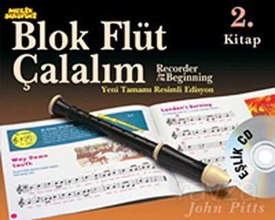 Müzik Serüveni-Blok Flüt Çalalım 2.Kitap (Cd İlaveli) - 1